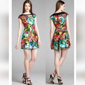 Cynthia Steffe Greta MINI Floral A-Line Dress Size 8